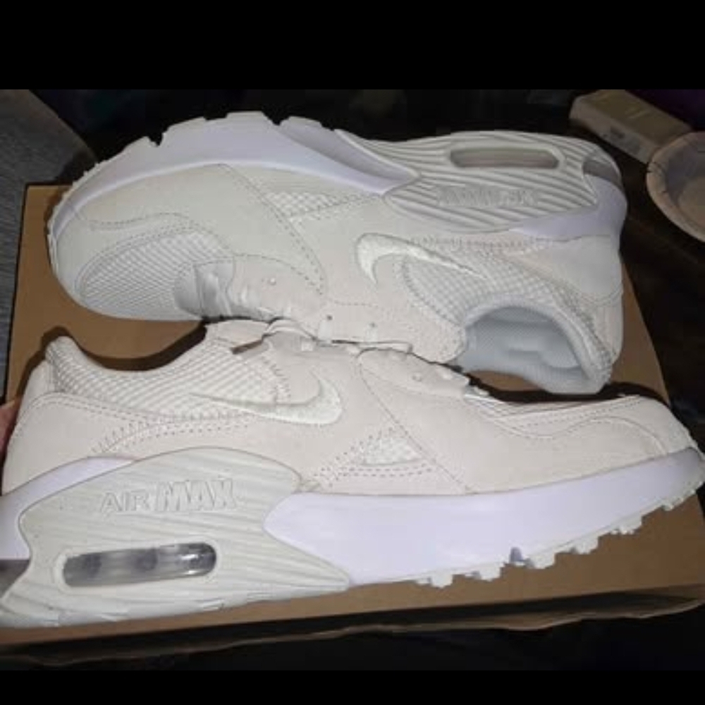 Nike Air Max All-White Sneakers